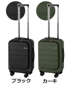 Ace 【SALE 20％OFF】 ACE エース スーツケース メンズ レディース ハードケース キャリー フロントオープン 機内持込 29L Sサイズ 8輪 TS フレットボード 05431